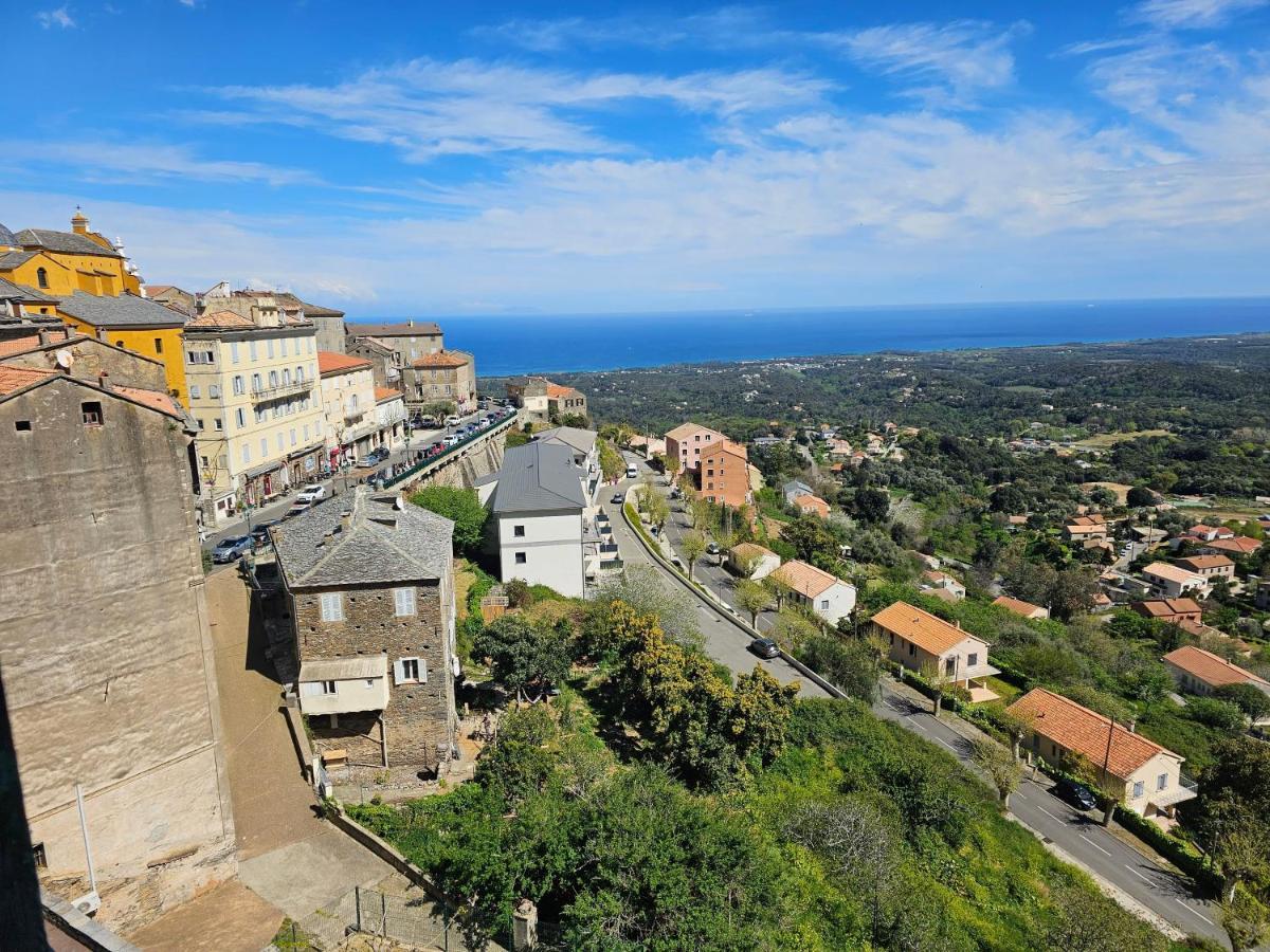 Palazzu Massoni, Magnifique Vue Sur La Mer Et La Montagne, Clim, Wifi, Parking Gratuit Cervione Luaran gambar