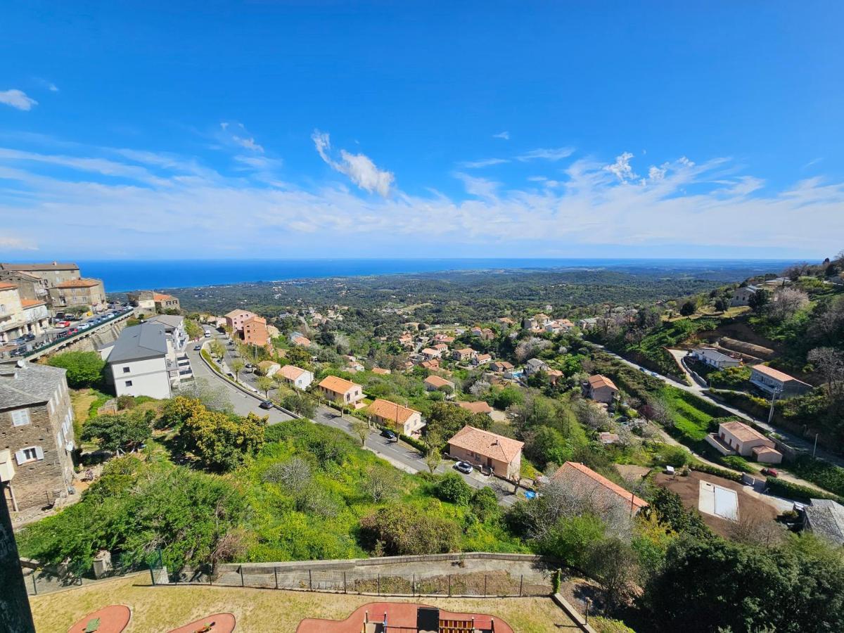 Palazzu Massoni, Magnifique Vue Sur La Mer Et La Montagne, Clim, Wifi, Parking Gratuit Cervione Luaran gambar
