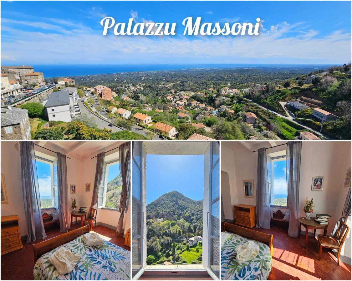 Palazzu Massoni, Magnifique Vue Sur La Mer Et La Montagne, Clim, Wifi, Parking Gratuit Cervione Luaran gambar